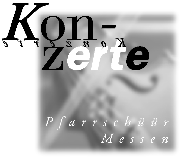 Pfarrschueuerkonzerte Messen Logo